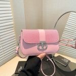 Cross-Border Foreign Trade New Contrasting Color Portable Small Square Bag DDR168 - Image 5