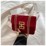 Korean Style Commuter Velvet Embroidery DDR165 - Image 3