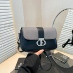 Cross-Border Foreign Trade New Contrasting Color Portable Small Square Bag DDR168 - Image 4
