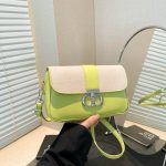 Cross-Border Foreign Trade New Contrasting Color Portable Small Square Bag DDR168 - Image 3
