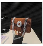 Trendy bag with stones DD316 - Image 3