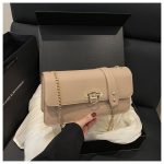 Trendy Leather Chain Shoulder Bag DD399 - Image 5