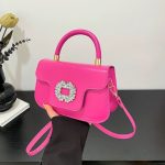 Crossbody Bags Diamond Messenger Bag DD394 - Image 5