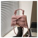 Casual Hand Held One Shoulder Texture Bow Women's Bag DDRM161 - Image 2