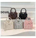 Korean Style Shirt Design Shoulder Crossbody Hand Bag DDR169