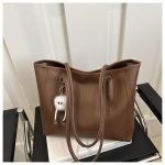 Large Tote Bag for Women | Spacious PU Handbag DDC192 - Image 4