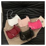 Shiny Hand Bag for Women – Single Chamber with Zipper DDC414