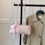 Medium Tote Bag for Women | PU Handbag with Scarf DDC411 - Image 2