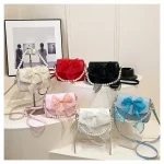 Cute Bow Attached Shoulder Bag DD387