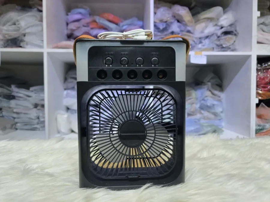 Mini Cooler Fan with Humidifier ASCF3 - Image 2