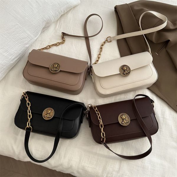 Western Style Solid Color  Korean Design Bag DDR126