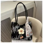 Flower Tote Shoulder Bag DD324 - Image 3