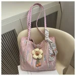 Flower Tote Shoulder Bag DD324 - Image 2